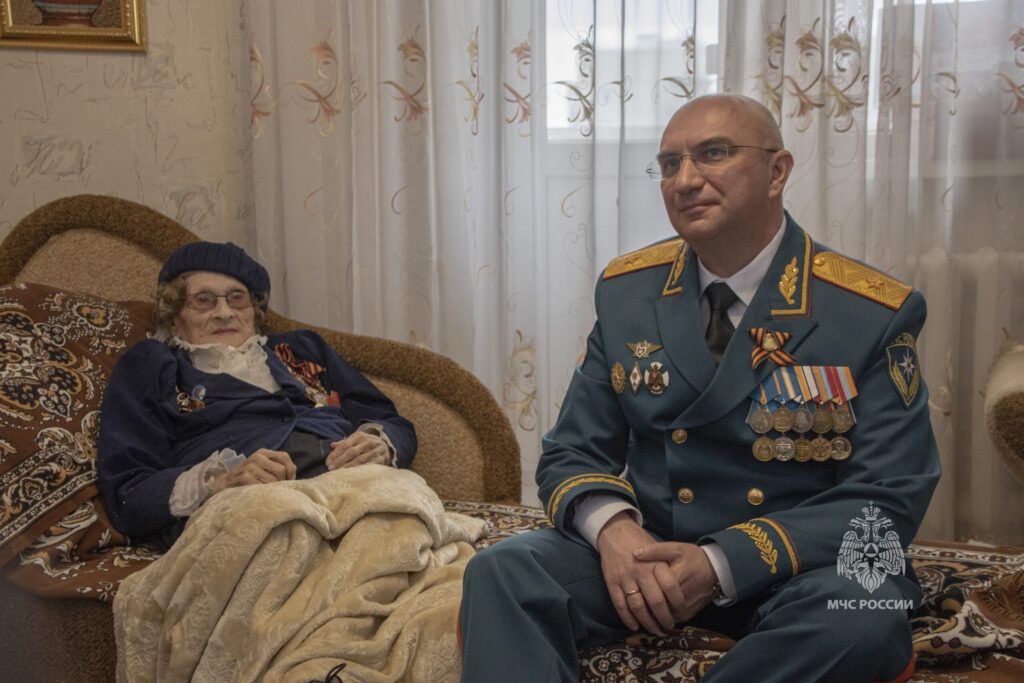 Поздравление ветерана Великой Отечественной войны