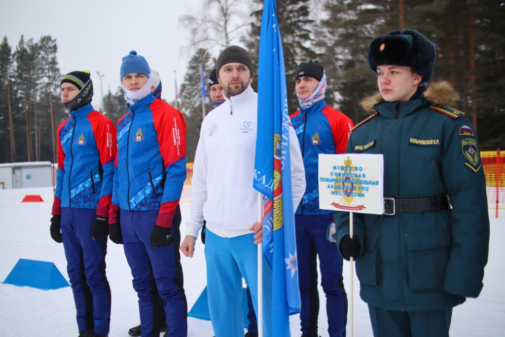 Лыжные гонки среди вузов МЧС России