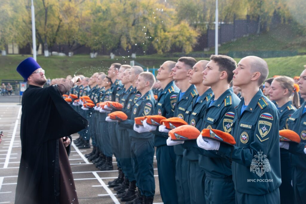 Церемония приведения курсантов к Присяге и принятия Клятвы студентами